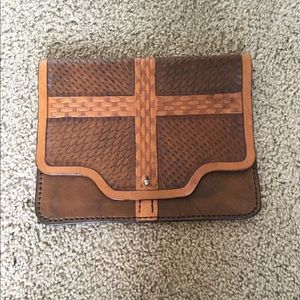NEW Handcrafted Leather IPad Case. One-of-a-kind!